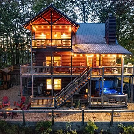 Cherry Log Summit Cabin By Bk Stays - Family Friendly - Playground - Game Room - Jacuzzi - Amazing Mountain Views Zewnętrze zdjęcie