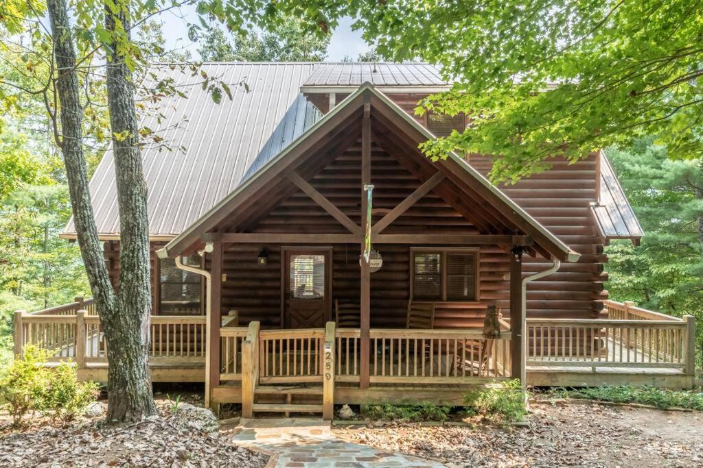 Cherry Log Summit Cabin By Bk Stays - Family Friendly - Playground - Game Room - Jacuzzi - Amazing Mountain Views Zewnętrze zdjęcie